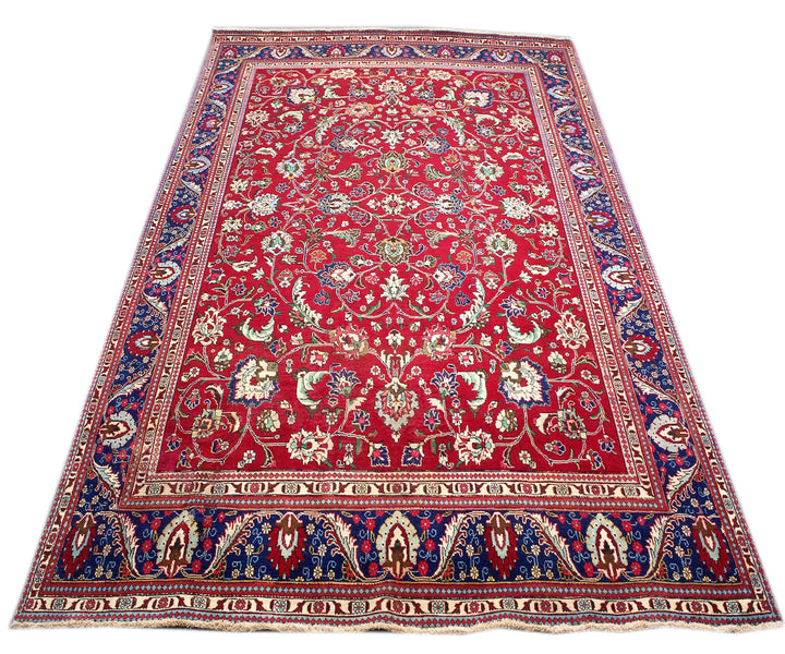 9X12 Traditional Vintage Oushak Rug (Tn-55)