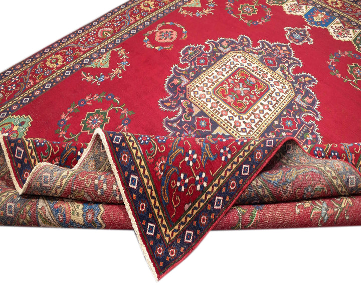 10X13 Vintage Traditional Oushak Rug (Tn-56)