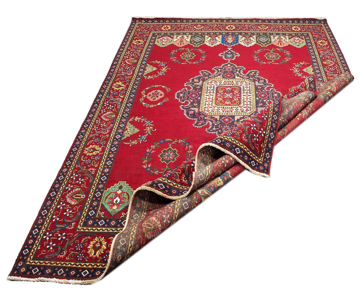 10X13 Vintage Traditional Oushak Rug (Tn-56)