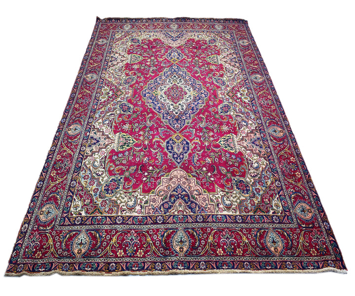 10X13 Vintage Traditional Oushak Rug (Tn-59)