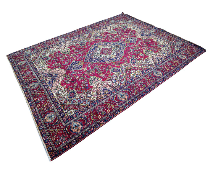 10X13 Vintage Traditional Oushak Rug (Tn-59)