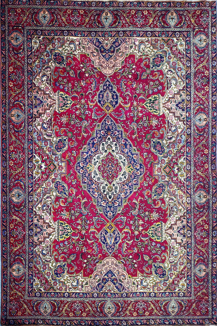 10X13 Vintage Traditional Oushak Rug (Tn-59)
