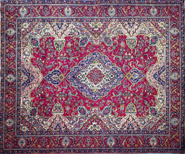 10X13 Vintage Traditional Oushak Rug (Tn-59)