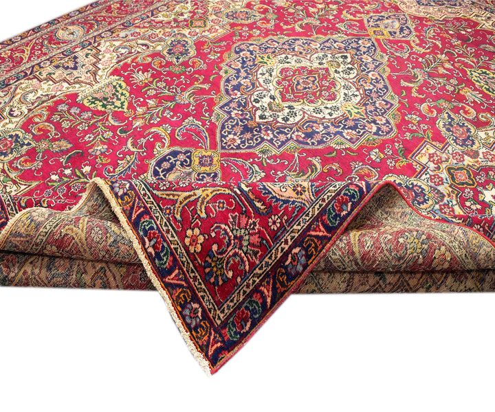10X13 Vintage Traditional Oushak Rug (Tn-59)