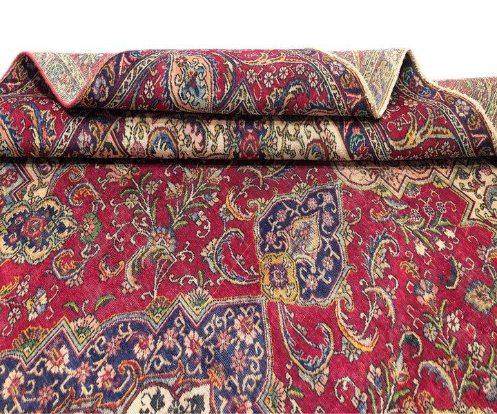 10X13 Vintage Traditional Oushak Rug (Tn-59)