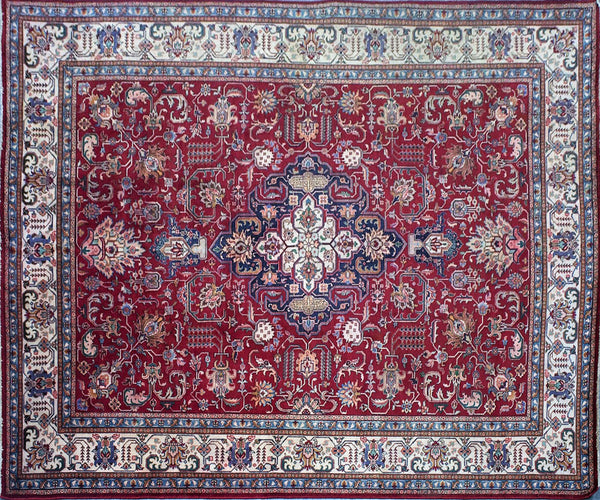 9X12 Traditional Vintage Oushak Rug (Tn-69)