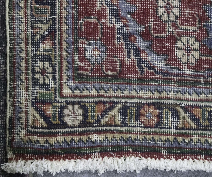 10X13 Vintage Traditional Erased Heritage Oushak Rug (Tod-408)