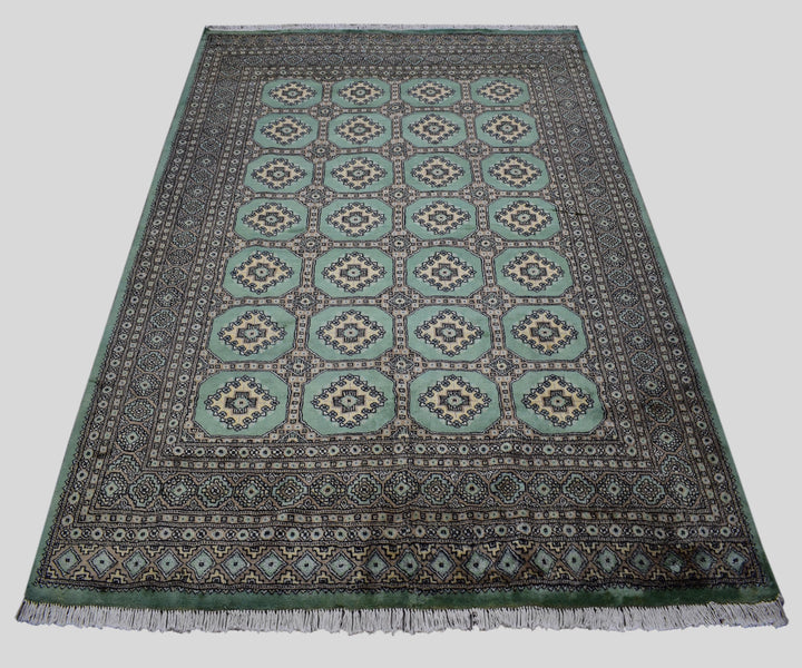 6 X 9 Ft Hand Made Bokhara Rug Pakistani Carpet Buk503