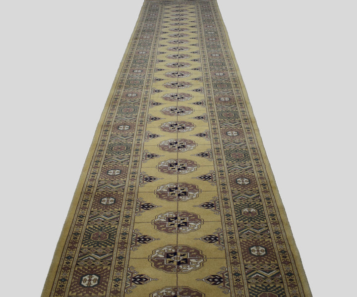 3 X 13 Ft Hand Made Bokhara Runner Rug Pakistani Carpet Buk532