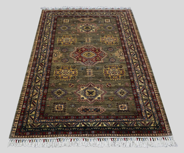 5 X 8 Ft Super Kazak Rug From Afghanistan Kzk604