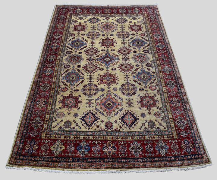 8 X 11 Ft Super Kazak Rug From Afghanistan Kzk633