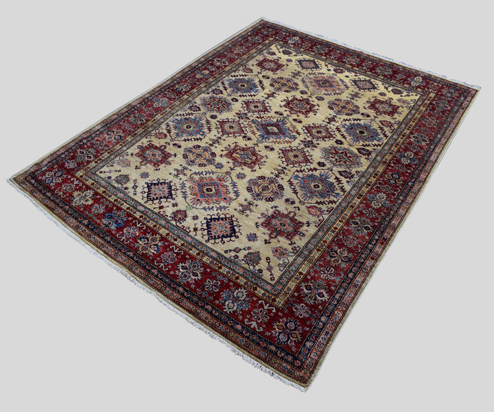 8 X 11 Ft Super Kazak Rug From Afghanistan Kzk633