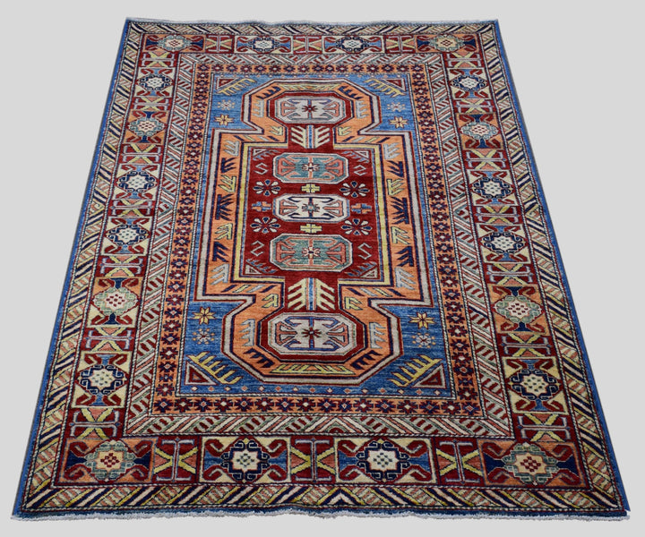 6 X 7 Ft Super Kazak Rug From Afghanistan Kzk1201