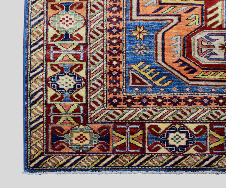 6 X 7 Ft Super Kazak Rug From Afghanistan Kzk1201