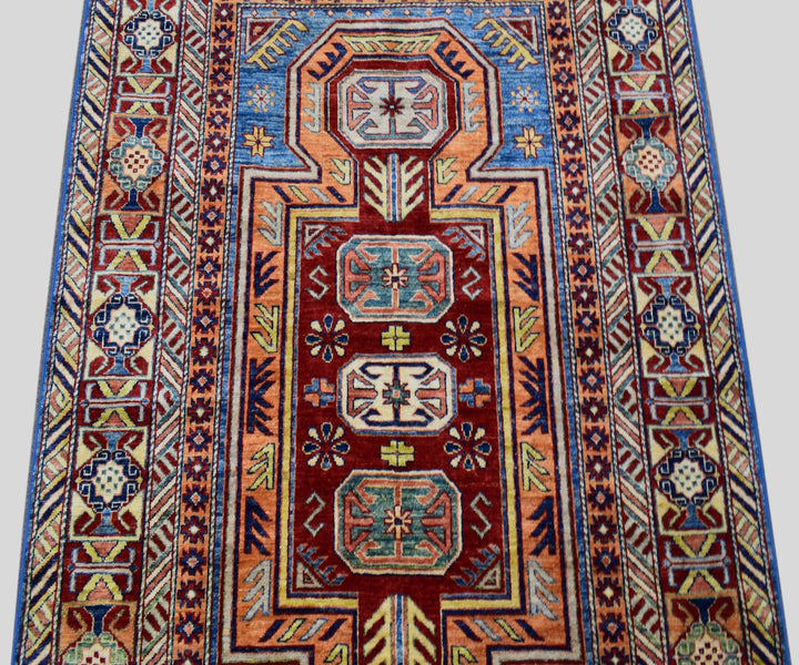 6 X 7 Ft Super Kazak Rug From Afghanistan Kzk1201