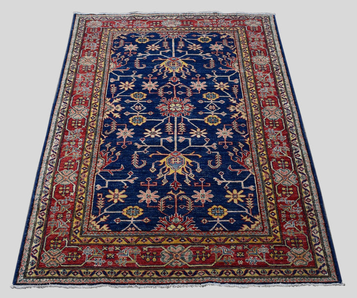 5 X 7 Ft Super Kazak Rug From Afghanistan Kzk1203