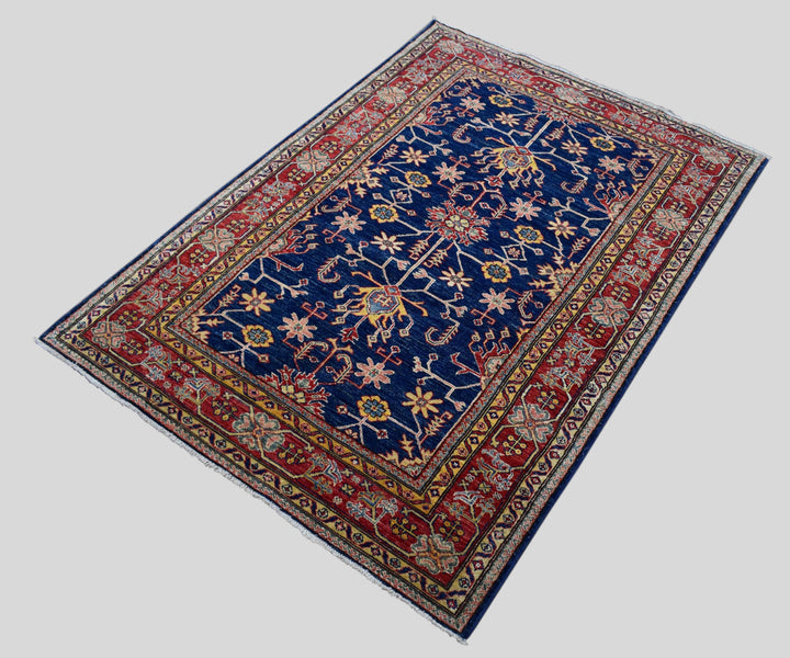 5 X 7 Ft Super Kazak Rug From Afghanistan Kzk1203