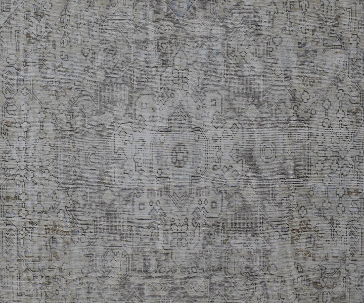 6 X 9 Handmade Stone White Ice Wash Oushak Antique Wool Area Rug Turkish Carpet Tww1153