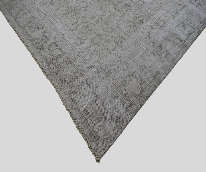 6 X 9 Handmade Stone White Ice Wash Oushak Antique Wool Area Rug Turkish Carpet Tww1155