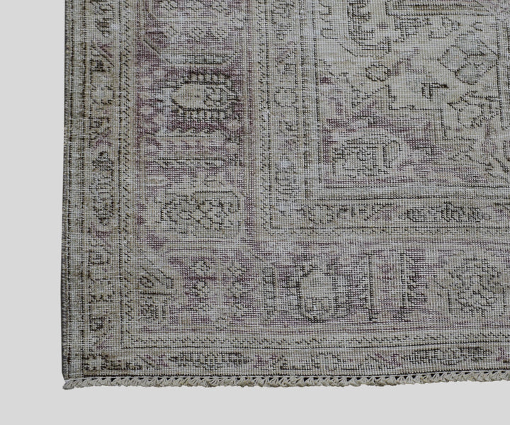 6 X 9 Handmade Stone White Ice Wash Oushak Antique Wool Area Rug Turkish Carpet Tww1169