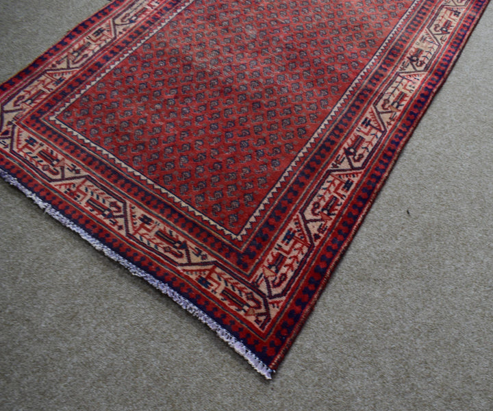 3 X 10 Ft Handmade Runner Rug From Anatolian Design Turkish Wool Carpet Shr812