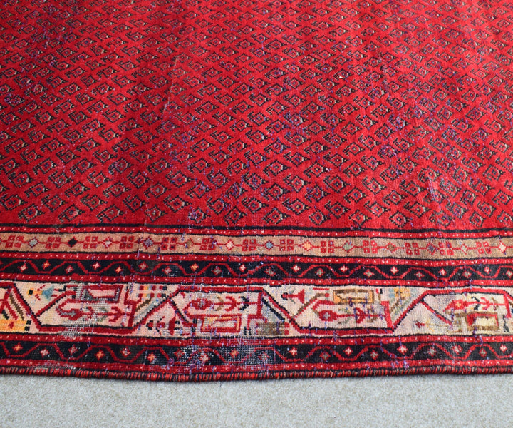 5 X 10 Ft Handmade Runner Rug From Anatolian Design Turkish Wool Carpet Shr845