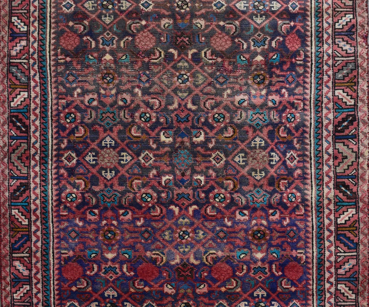 4 X 10 Ft Handmade Runner Rug From Anatolian Design Turkish Wool Carpet Shr863