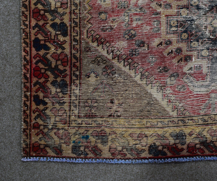 4 X 6 Ft Handmade Rug From Anatolian Design Turkish Wool Carpet Shr864