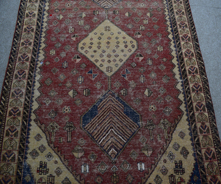 5 X 7 Ft Handmade Rug From Anatolian Design Turkish Wool Carpet Shr881