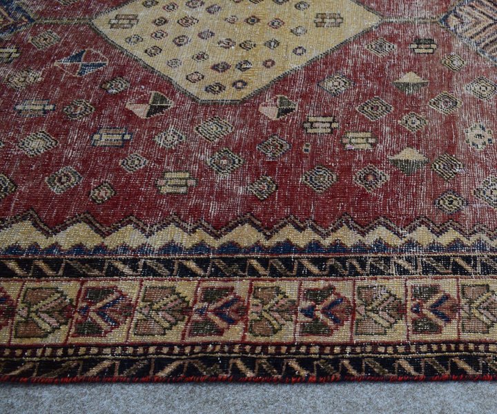 5 X 7 Ft Handmade Rug From Anatolian Design Turkish Wool Carpet Shr881