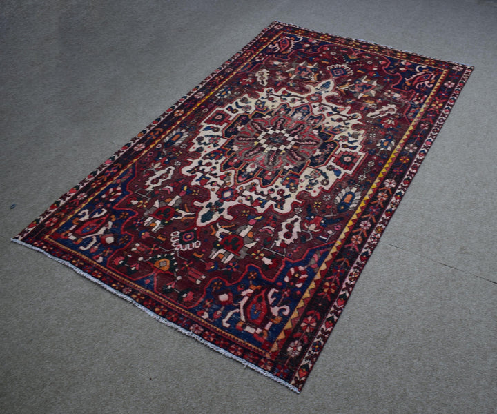 6 X 10 Ft Handmade Rug From Anatolian Design Turkish Wool Carpet Shr906