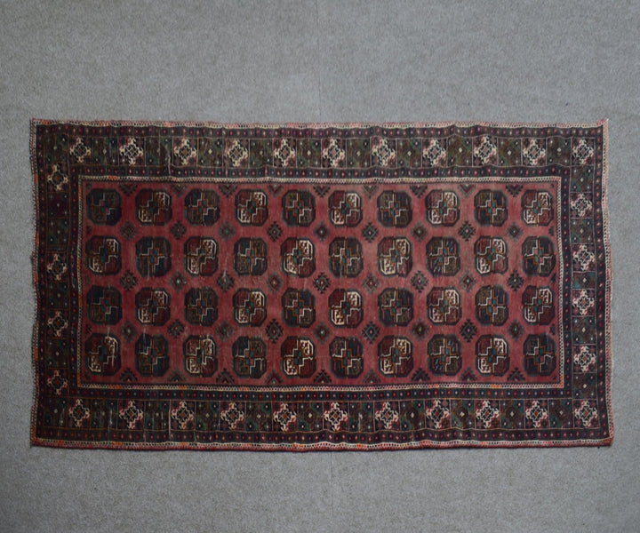 4 X 9 Ft Handmade Rug From Anatolian Design Turkish Wool Carpet Shr943