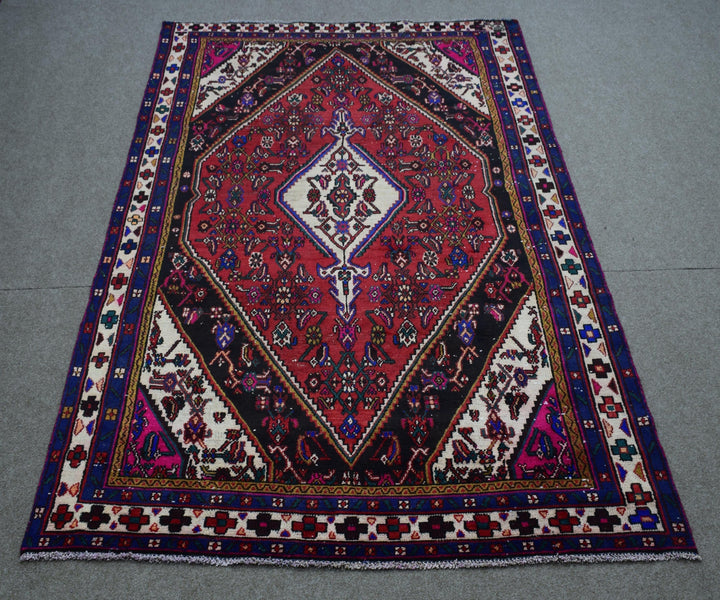 6 X 9 Ft Handmade Rug From Anatolian Design Turkish Wool Carpet Shr949