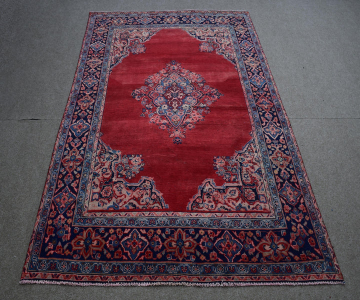 6 X 10 Ft Handmade Rug From Anatolian Design Turkish Wool Carpet Shr952