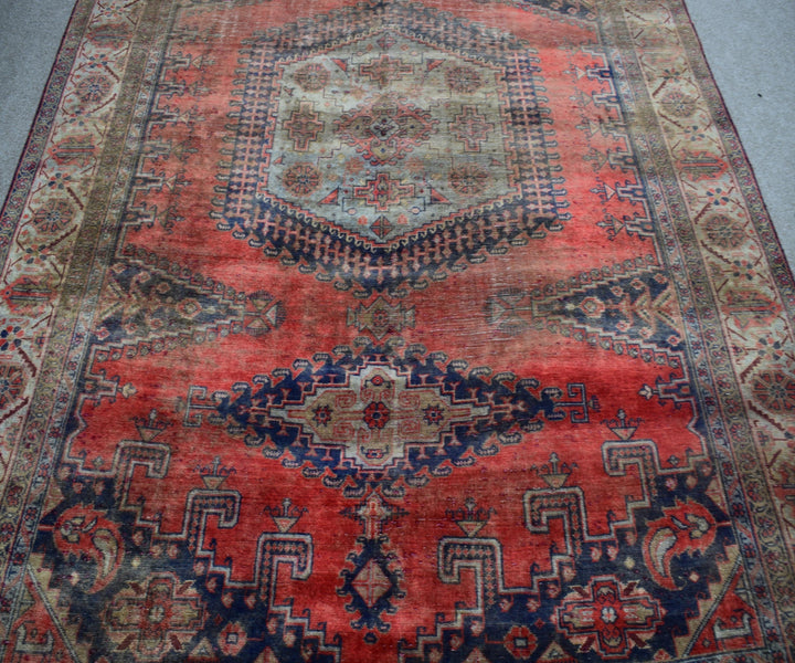 7 X 10 Ft Handmade Rug From Anatolian Design Turkish Wool Carpet Shr955