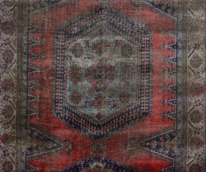 7 X 10 Ft Handmade Rug From Anatolian Design Turkish Wool Carpet Shr955