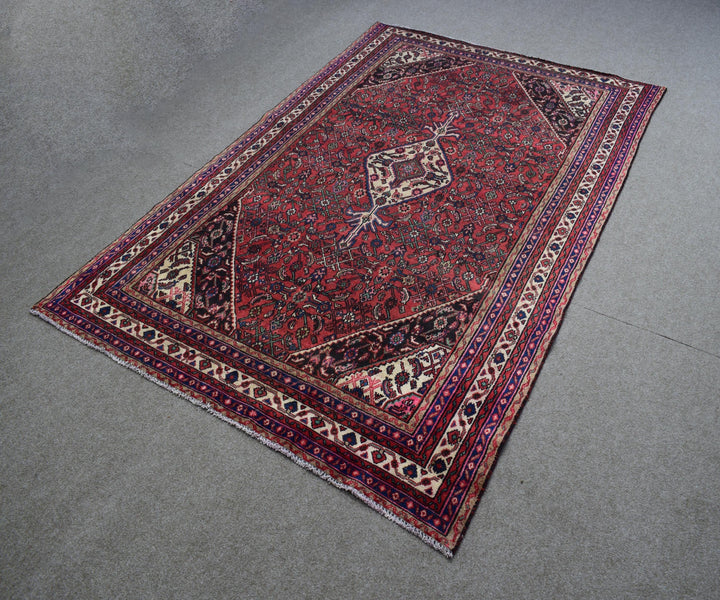 7 X 10 Ft Handmade Rug From Anatolian Design Turkish Wool Carpet Shr964