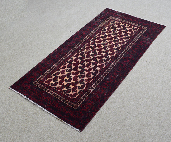 3 X 7 Ft Handmade Rug From Anatolian Design Turkish Wool Carpet Shr966