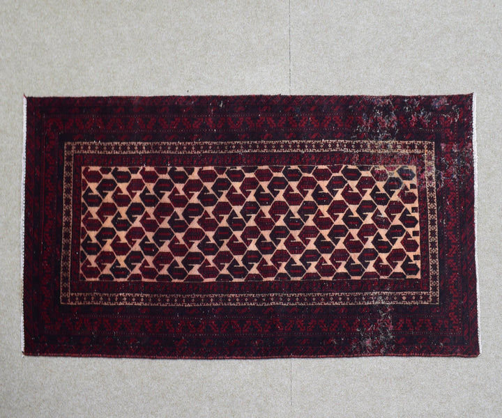 3 X 7 Ft Handmade Rug From Anatolian Design Turkish Wool Carpet Shr966