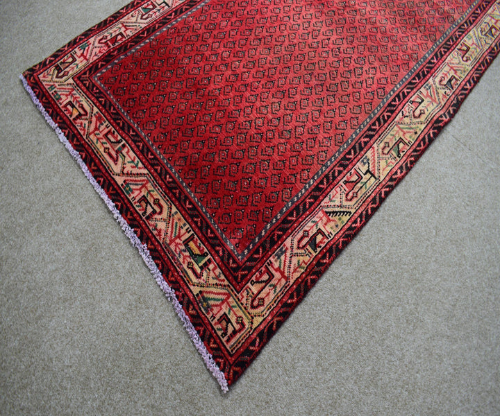 4 X 11 Ft Handmade Runner Rug From Anatolian Design Turkish Wool Carpet Shr974