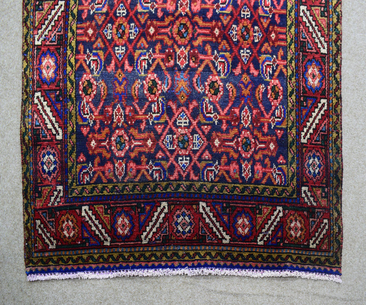 4 X 9 Ft Handmade Rug From Anatolian Design Turkish Wool Carpet Shr976