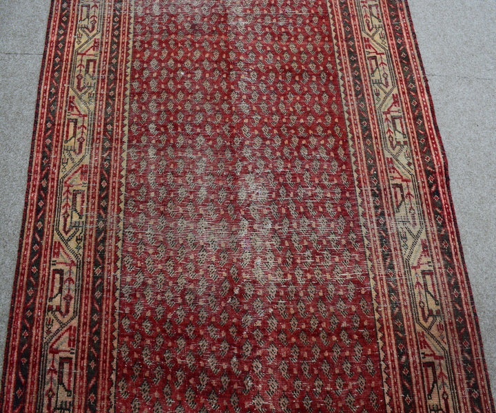 4 X 7 Ft Handmade Rug From Anatolian Design Turkish Wool Carpet Shr981