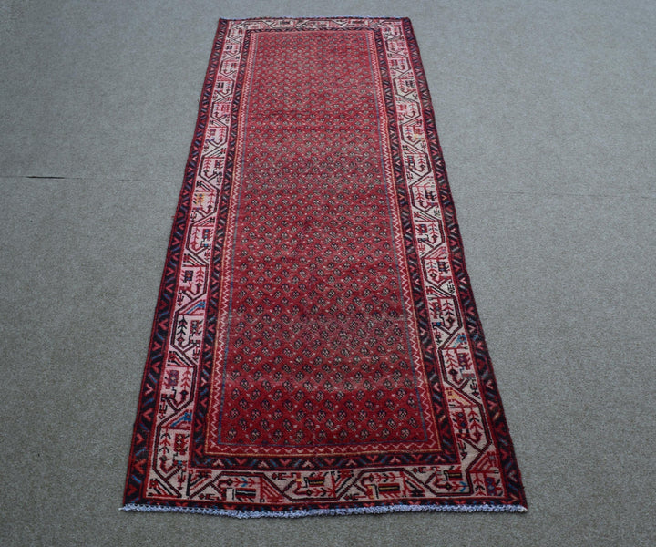 3 X 10 Ft Handmade Runner Rug From Anatolian Design Turkish Wool Carpet Shr982