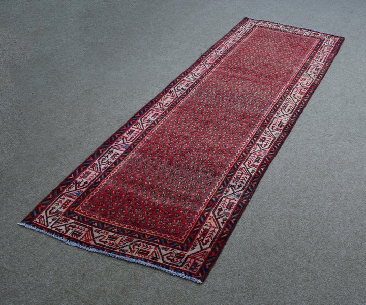 3 X 10 Ft Handmade Runner Rug From Anatolian Design Turkish Wool Carpet Shr982