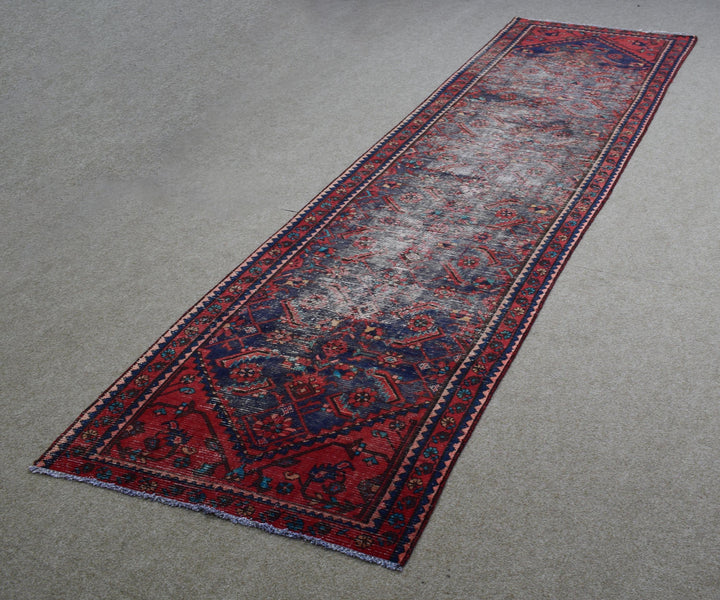 3 X 13 Ft Handmade Runner Rug From Anatolian Design Turkish Wool Carpet Shr984