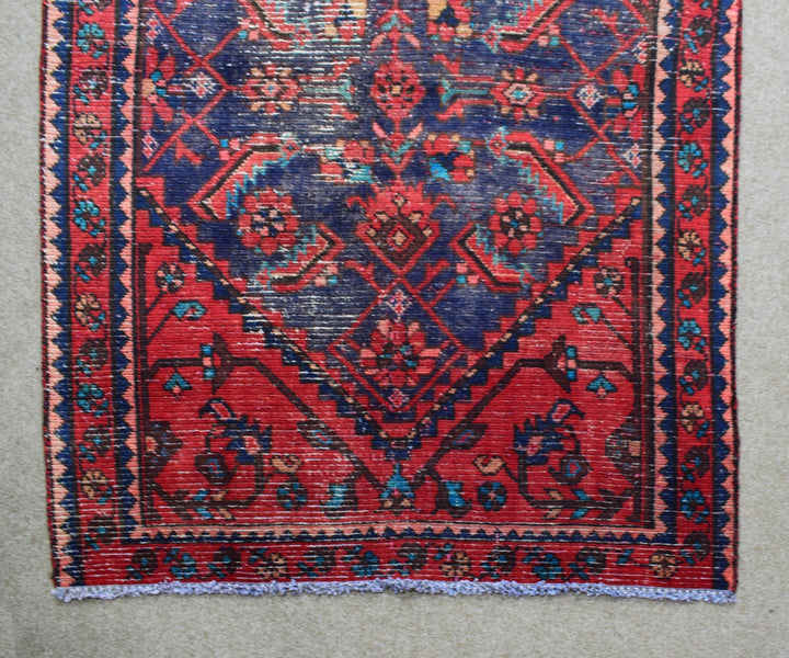 3 X 13 Ft Handmade Runner Rug From Anatolian Design Turkish Wool Carpet Shr984