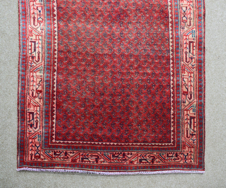 3 X 10 Ft Handmade Rug From Anatolian Design Turkish Wool Carpet Shr988