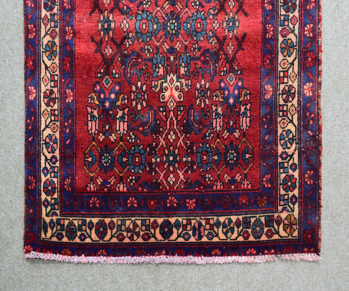 3 X 9 Ft Handmade Rug From Anatolian Design Turkish Wool Carpet Shr989