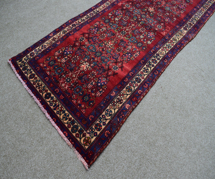 3 X 9 Ft Handmade Rug From Anatolian Design Turkish Wool Carpet Shr989