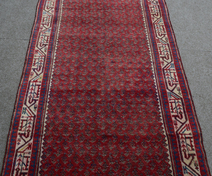 3 X 10 Ft Handmade Runner Rug From Anatolian Design Turkish Wool Carpet Shr995